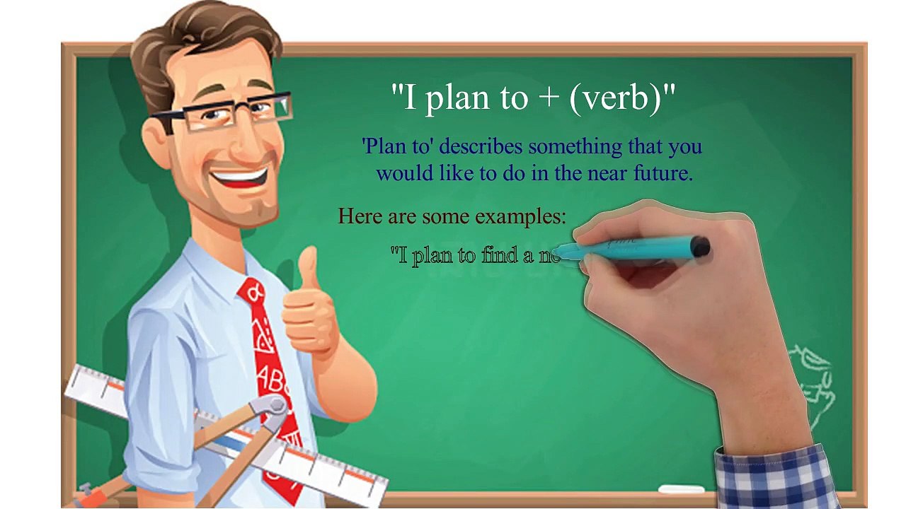 Learn English Everyday (  I plan to + verb ) - learn English Basics