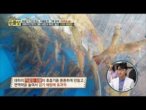환절기 감기 잡는 바다의 감기약? 그 제철 재료는?! [만물상 266회] 20181026