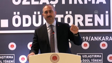 Bakan Gül: '2018'de 208 bin 14 dosya uzlaşmayla sonuçlanmıştır' - ANKARA