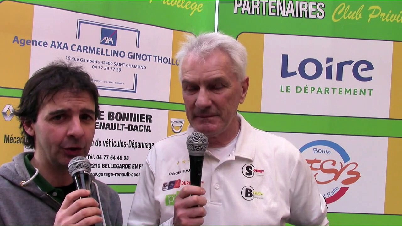 Régis Faure évoque la mémoire de Robert Fournier, Super  16 masculin, Feurs 2019