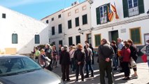 Canparelladenses en Menorca.Iglesia de Son Bou-Marzo 2019