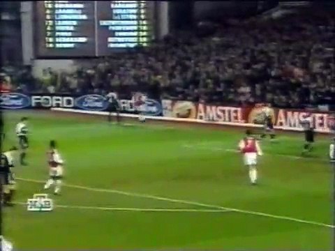 Arsenal v. Spartak Moscow 6.03.2001 Champions League 2000/2001 highlights