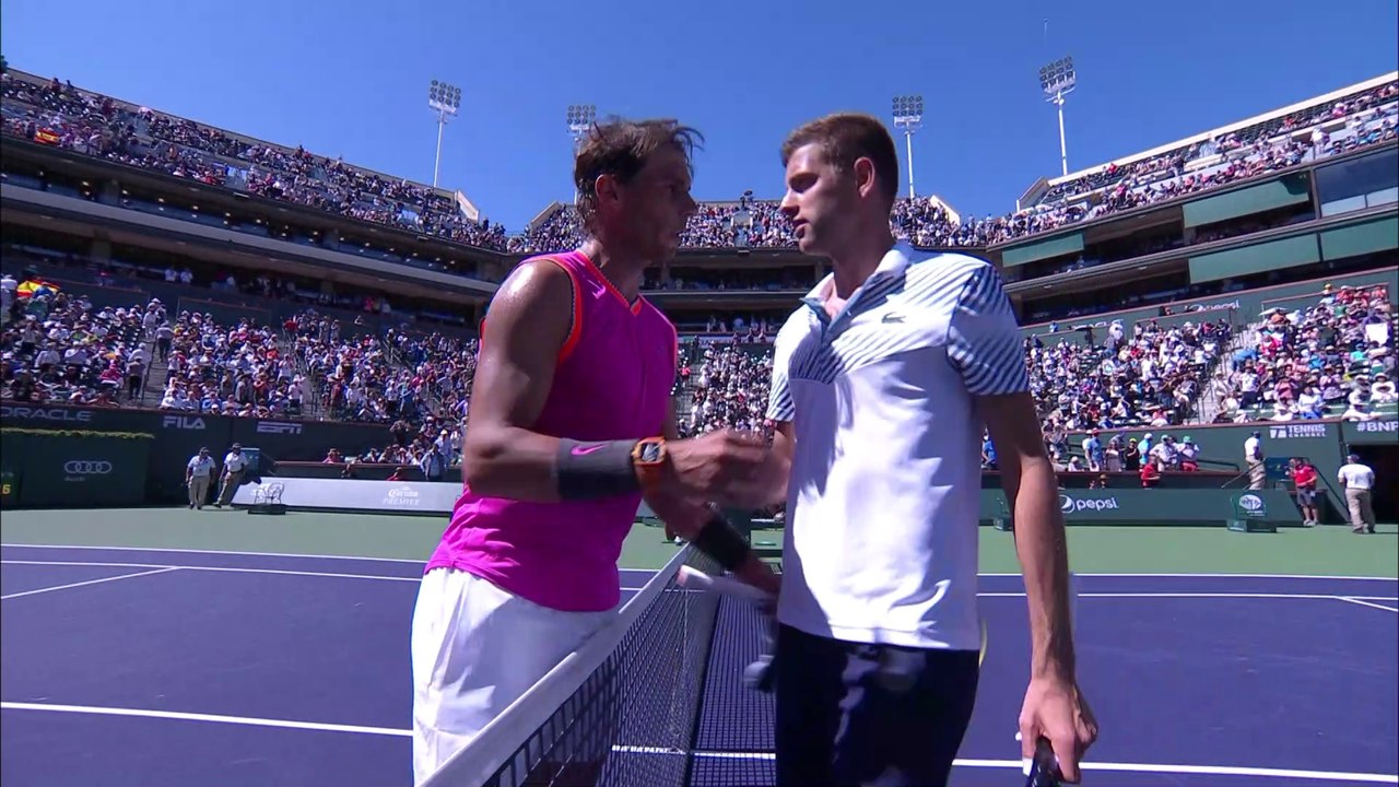 ATP - Indian Wells 2019 - Rafael Nadal est en quarts après sa victoire tranquille contre Filip Krajinovic