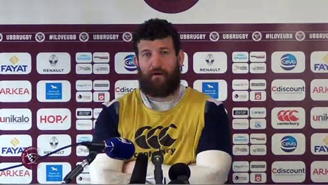 POINT PRESSE AVANT UBB - STADE FRANCAIS PARIS