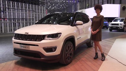 The new Jeep Compass S at the 2019 Geneva Motor Show