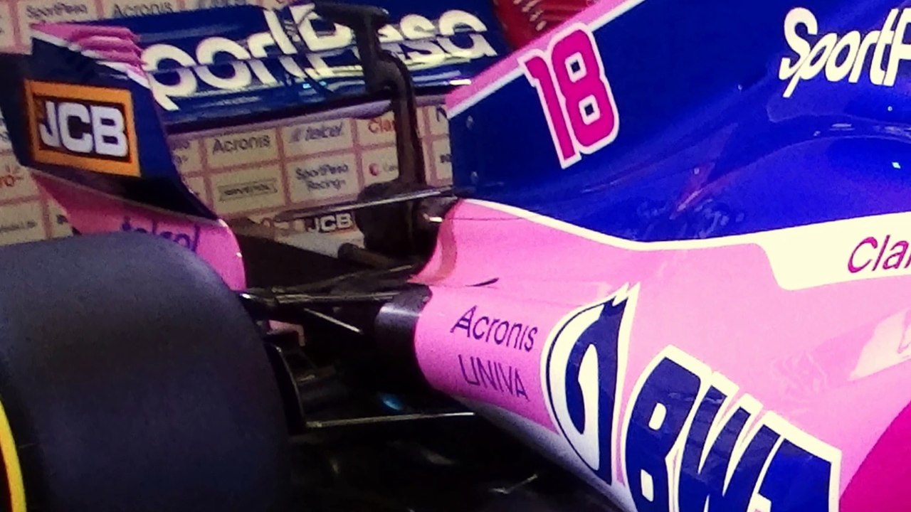SportPesa Racing Point 2019 Formula 1 Car at Canadian International AutoShow