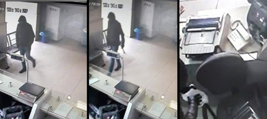 Silahlı Şahıs PTT'yi Böyle Soydu