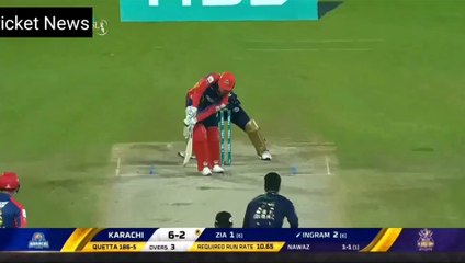 Colin Ingram first 127 Runs on 59 balls in PSL4 2019 Best batting