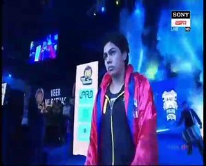 PWL 3 Day 6_ Pooja Dhandha Vs Marwa Amri at Pro Wrestling league season 3