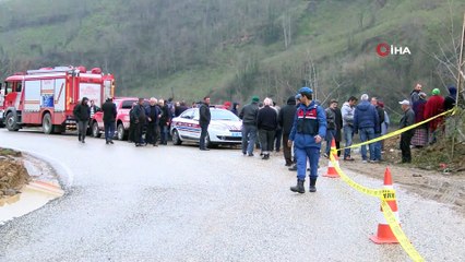 Ordu’da otomobil ırmağa uçtu: 1 ölü, 1 kayıp