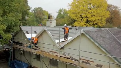 Drone Footage of Re-Roofing Project in York | TA Roofing