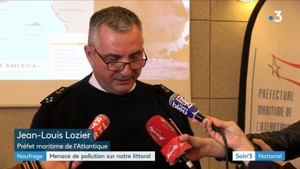Charente-Maritime : pollution des côtes en vue après le naufrage du "Grande America"
