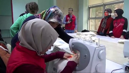 Gençlik Merkezinden Bez Çanta Projesi...2 bin çanta semt pazarlarında dağıtılacak