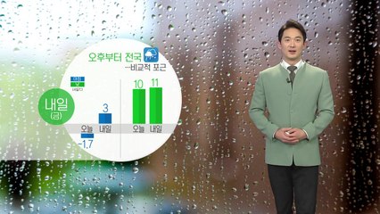 [날씨] 내일 전국에 봄비...강원 산간 10cm 눈 / YTN