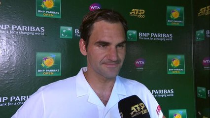 Indian Wells - Federer : "J'ai hâte de jouer ce match"