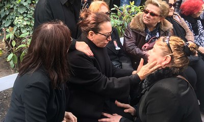 Demet Akbağ'ın eşi Zafer Çika'ya veda