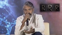 #RRRPressMeet || Rajamouli Reveals Interesting Facts About RRR Movie || NTR || Ram Charan