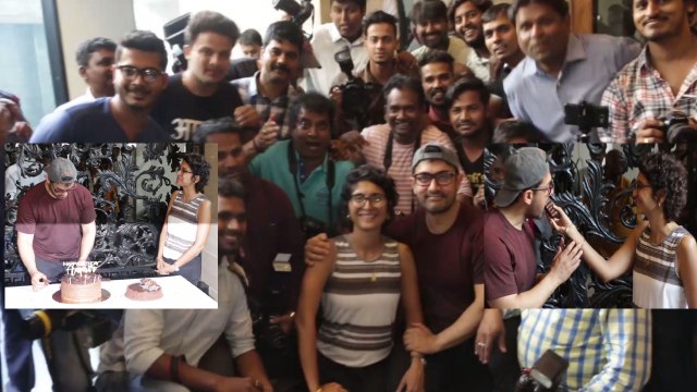 Aamir Khan Celebrates Birthday With Wife Kiran Rao & Media;Watch Video | Boldsky