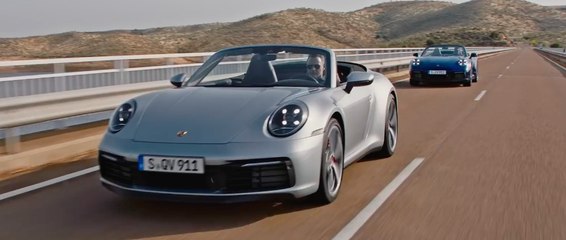 Download Video: VÍDEO: Disfruta del Porsche 911 Cabriolet 2019 en movimiento