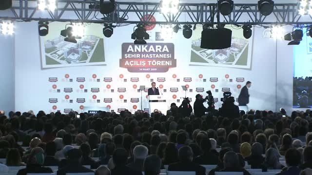 Bilkent'teki Ankara Şehir Hastanesi Açılış Töreni - Ic Holding Yönetim Kurulu Başkanı İbrahim Çeçen