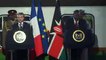 Conférence de presse conjointe avec M. Uhuru Kenyatta, Président de la République du Kenya