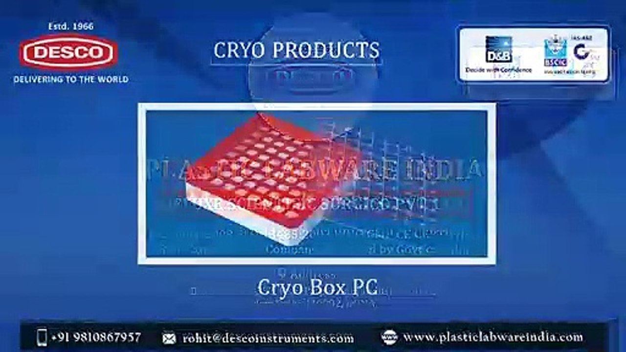 Cryo Products Manufacturer, Supplier and Exporter India