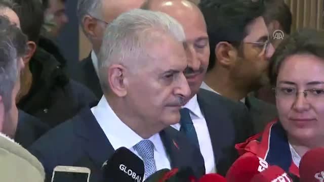 Binali Yıldırım, Basın Mensuplarının Sorularını Yanıtladı
