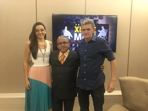Xeque Mate fala sobre estresse e recebe os psicólogos Cicero Lima e Danylla Pereira