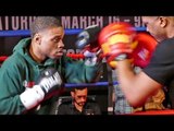 Errol Spence SMASHES PADS for Home Town Crowd !  |  Spence vs Garcia