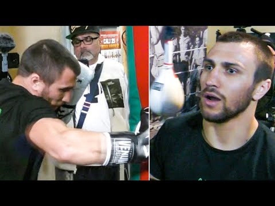 Vasiliy Lomachenko WORKOUT & SHOWS OFF SKILLS!
