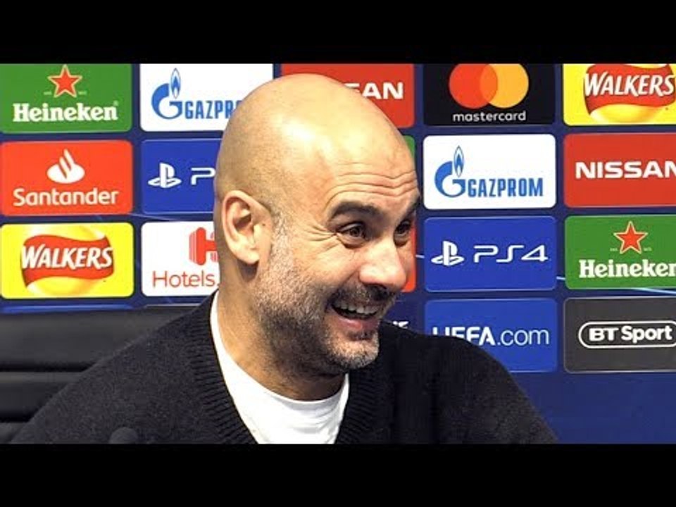 Man City 7-0 Schalke (Agg 10-2) - Pep Guardiola Full Post Match Press Conference - Champions League