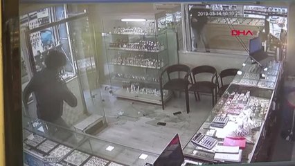 Bursa Kuyumcu Soygununu Bant Kesme Tankı ile Engelledi