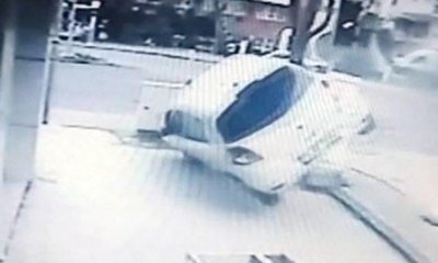 Fren ile gazın yerini karıştırınca ortalık savaş alanına döndü