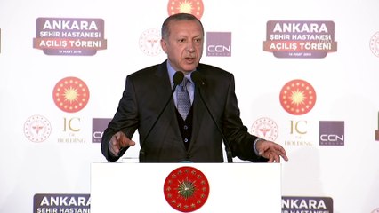 Cumhurbaşkanı Erdoğan: 'Kanser tedavileri bu hastanelerimizde yerli ve milli çözümler sayesinde gerçekleştiriliyor' - ANKARA