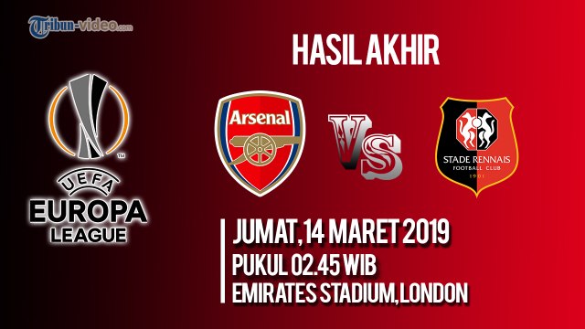 Jadwal Live Liga Eropa Arsenal FC Vs Rennes, Jumat Pukul 02.45 WIB Live di RCTI
