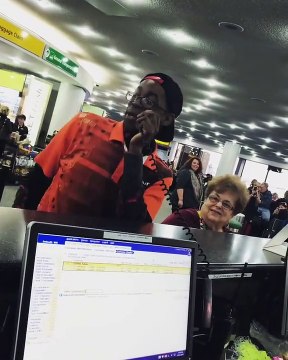 Beatbox à laéroport