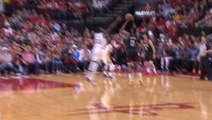 Basketball: Harden's incredible three-pointer over Green