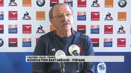 Jacques Brunel sur la paire Bastareaud - Fofana