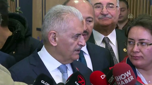 Binali Yıldırım, basın mensuplarının sorularını yanıtladı - İSTANBUL