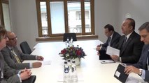 Çavuşoğlu, Avrupa İmar ve Kalkınma Bankası Başkanı Suma Chakrabarti ile Görüştü