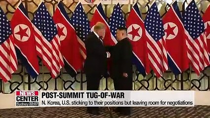 N. Korea, U.S. continue efforts not to break negotiation momentum after Hanoi summit