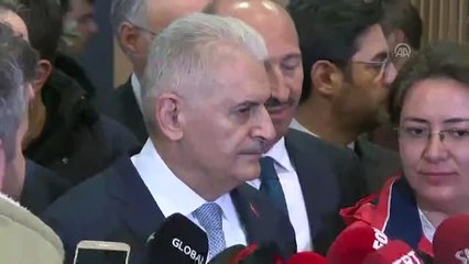 Binali Yıldırım, Basın Mensuplarının Sorularını Yanıtladı