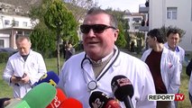 Report TV - Mjekët e Lezhës: Ka ardhur momenti ti jepet fund dhunës ndaj bluzave të bardha