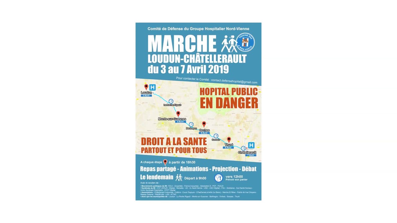 clip Comité de Défense du Groupe Hospitalier Nord-Vienne