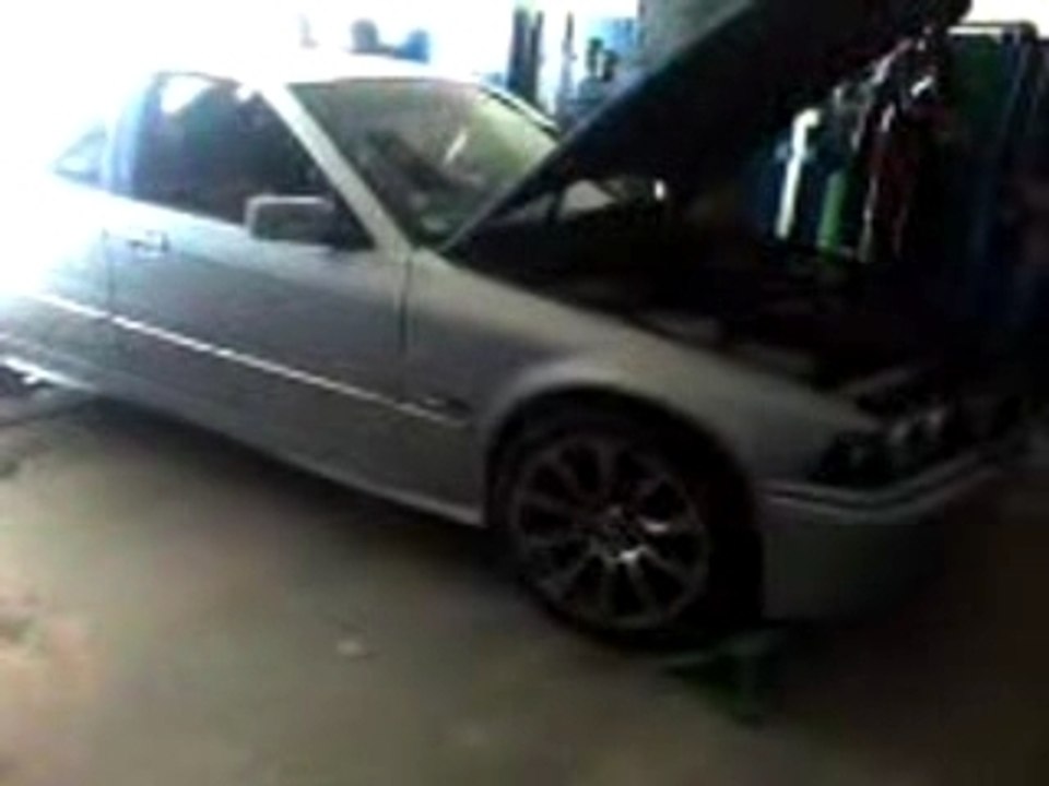 Bmw 318 tds reprogrammée sur banc