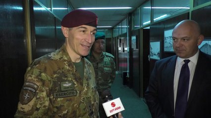 Komandanti i KFOR-it në Kosovë Lorenzo D’Addario  viziton Gjakovën-Lajme