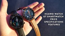Huawei Watch GT smartwatch : : Price, specifications, features