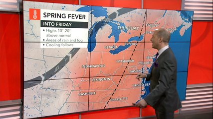 Brief warmup to precede another cooldown in Northeast