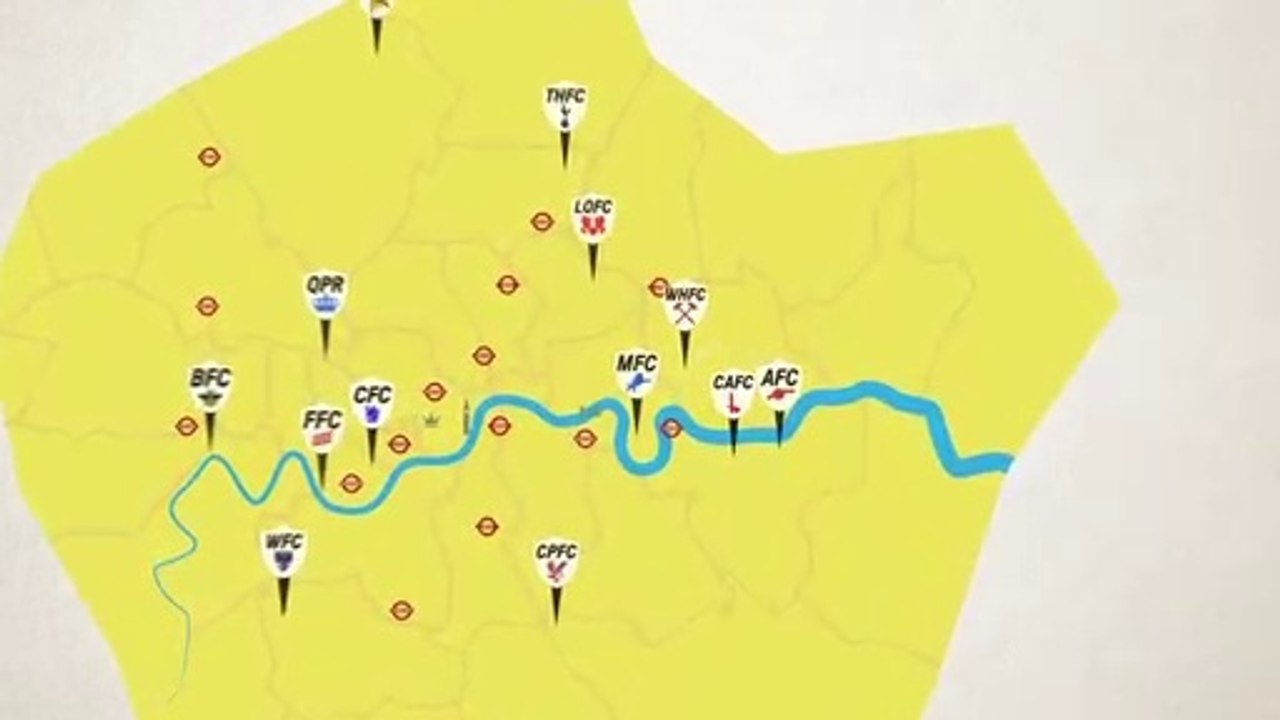 The Ultimate History of London Football Clubs - Animated