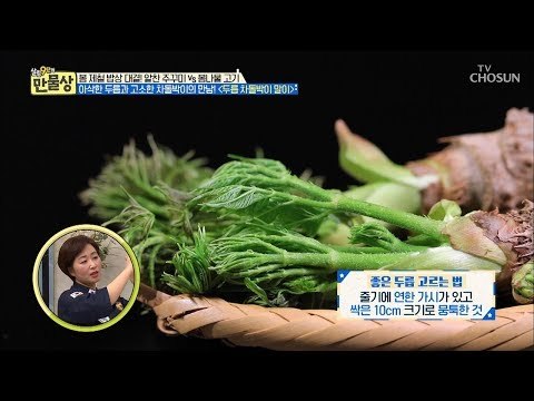 (꿀팁이+1) 좋은 두릅 고르는 법은? [만물상 284회] 20190308